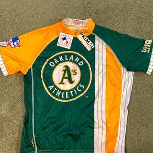 Oakland A’s Classic Cycling Jersey. Men’s XL. NEW